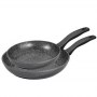 Stoneline | 6937 | Pan Set of 2 | Frying | Diameter 24/28 cm | Suitable for induction hob | Fixed handle | Anthracite - 2
